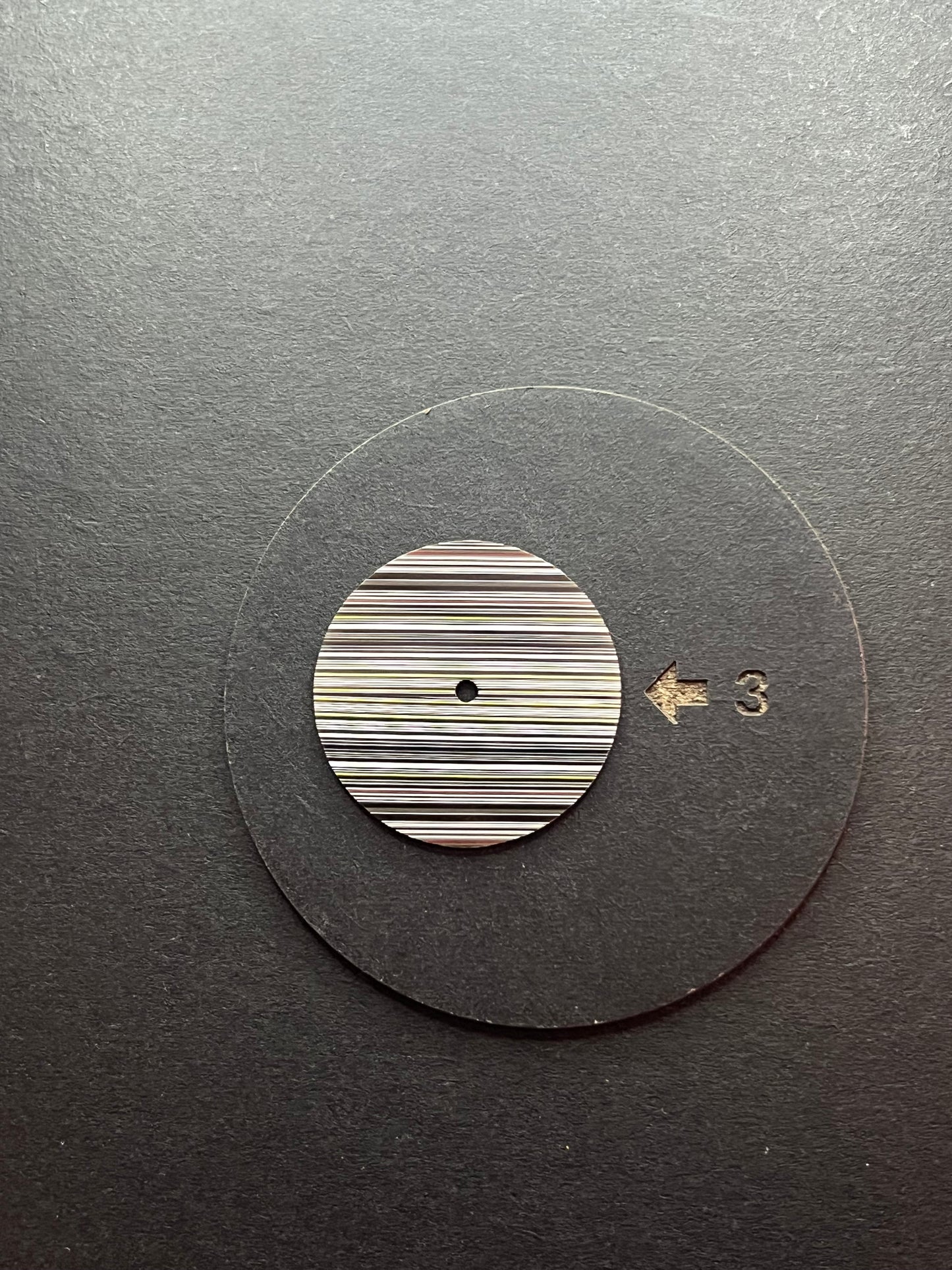 Cross Cut Fordite dial for MHxx movements 28.5 mm (123)