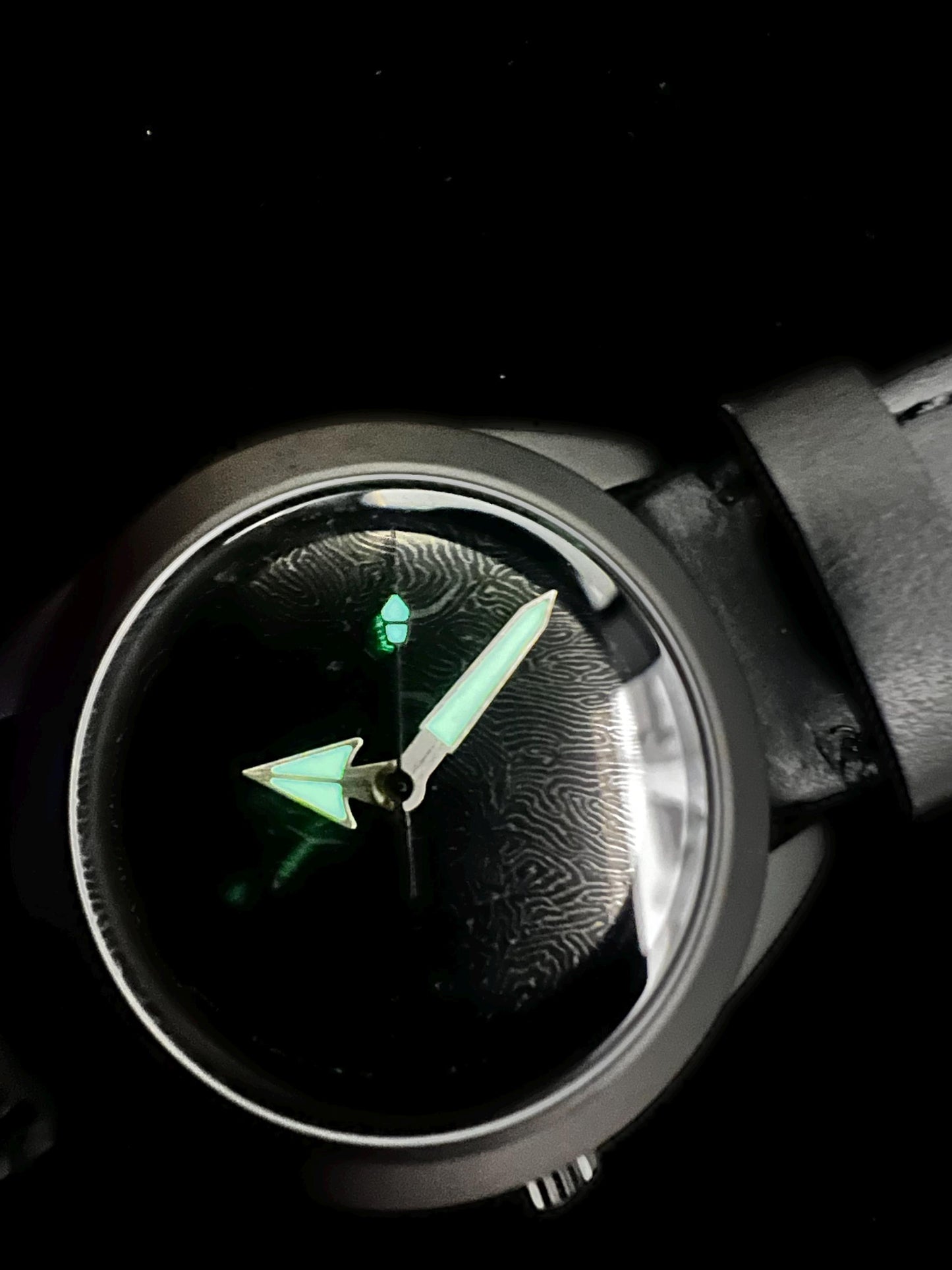 Silver Space Coral Carbon Fiber Explorer (Nh38 powered)