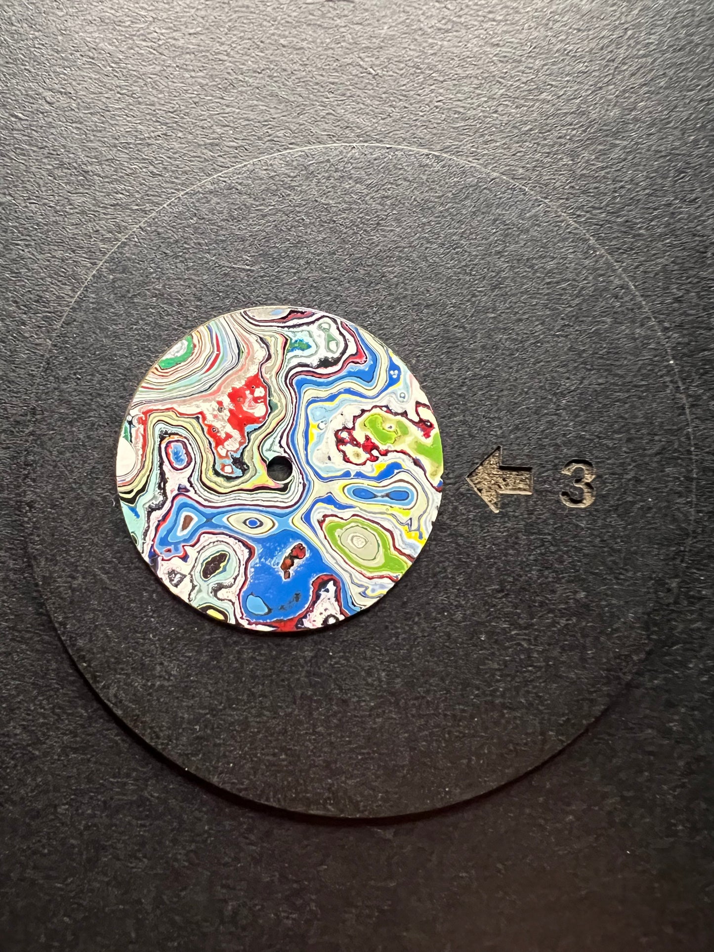 GRAFFite watch dial
