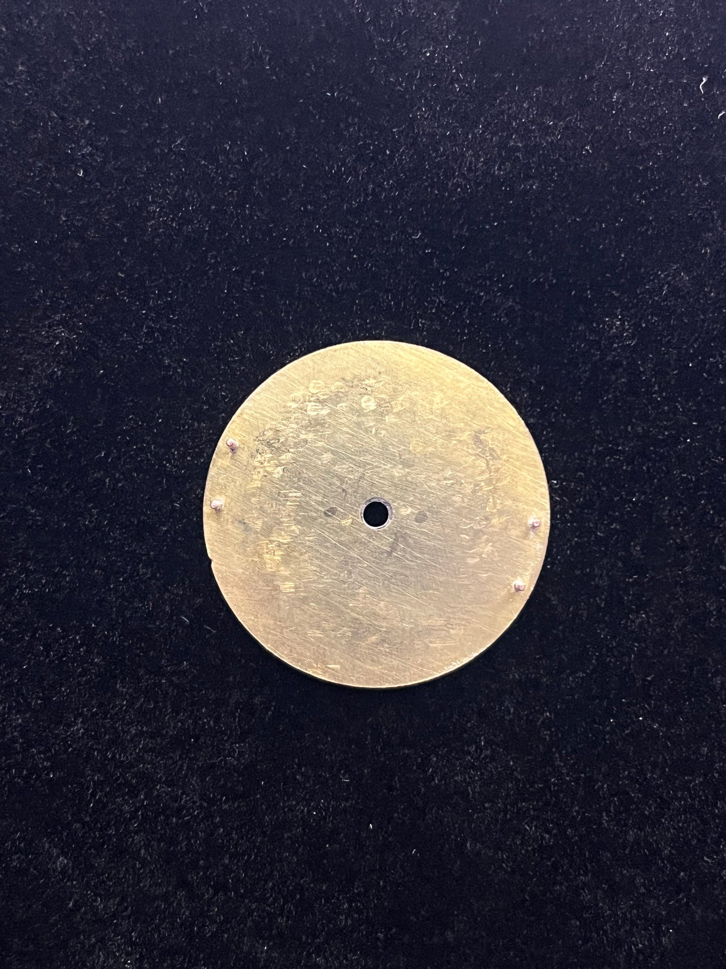 Abstract fordite watch dial, 28.5 mm for NH movements