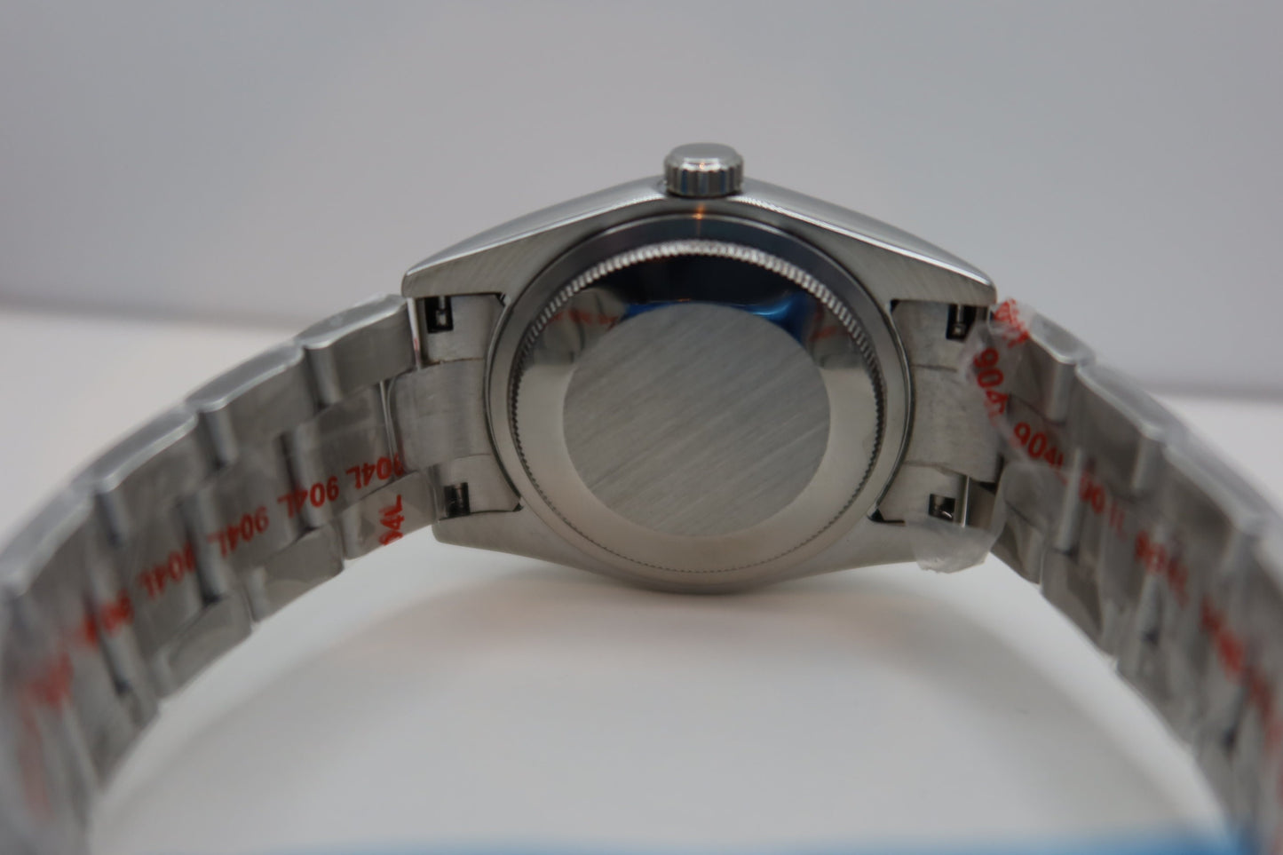Bold red and olive green fordite watch (NH38 powered)