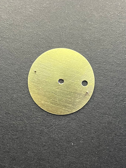 Handmade fordite dial for ETA 2824 movement with date window