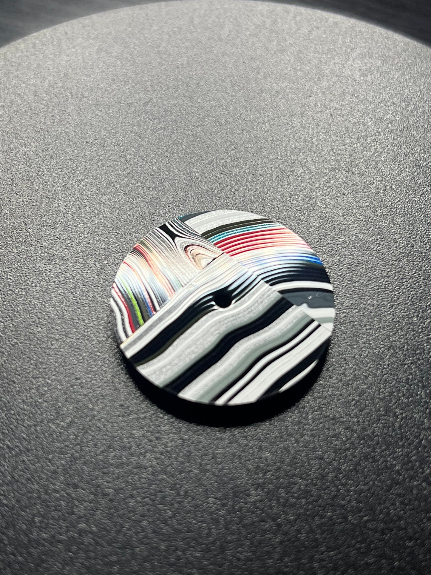 Composite fordite dial prototype for NHxx movements 28.5 mm (124)