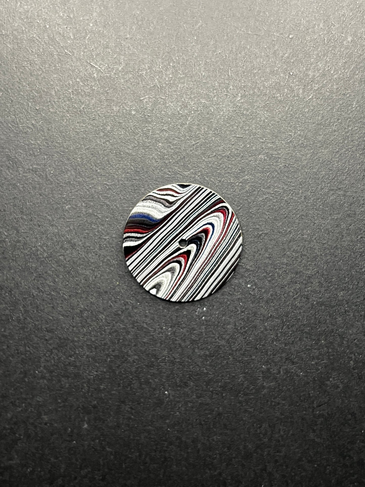 Wavy Granular Fordite Dial for NH movement (133)