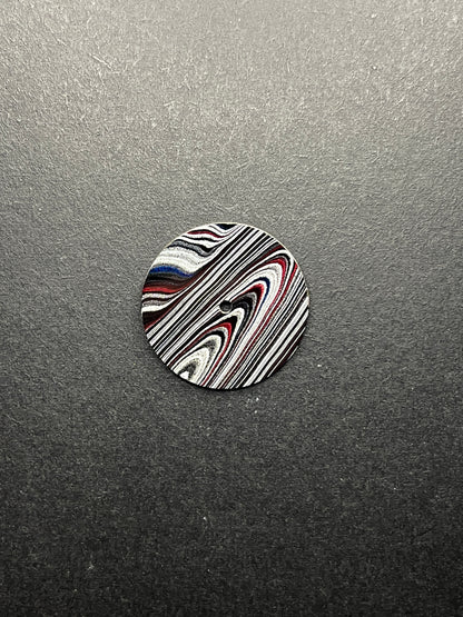 Wavy Granular Fordite Dial for NH movement (133)
