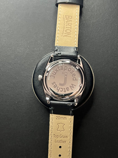 Fordite watch, VH31 quartz movement