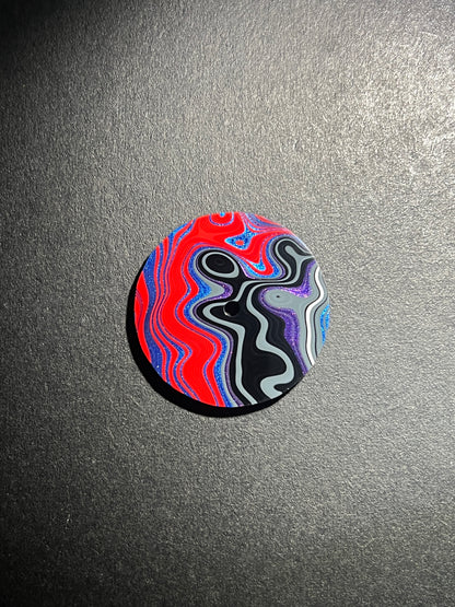 “gladiator” Fordite dial for Nh movements (131)