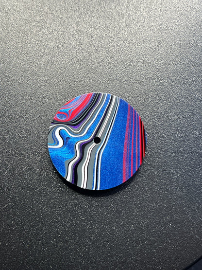 Very rare “gladiator” Fordite dial for Nh movements (128)