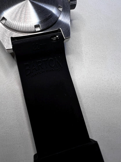 Watch with Fordite dial, 3d effect topography pattern (NH38 powered)