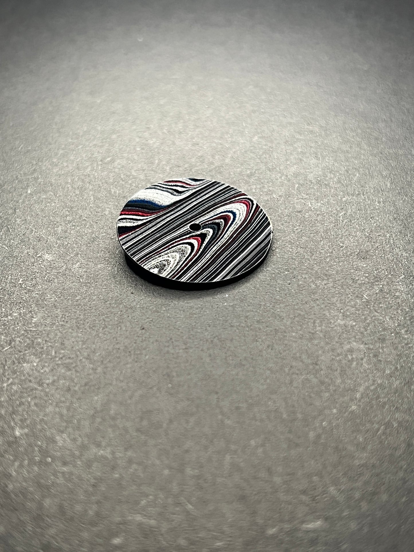Wavy Granular Fordite Dial for NH movement (133)
