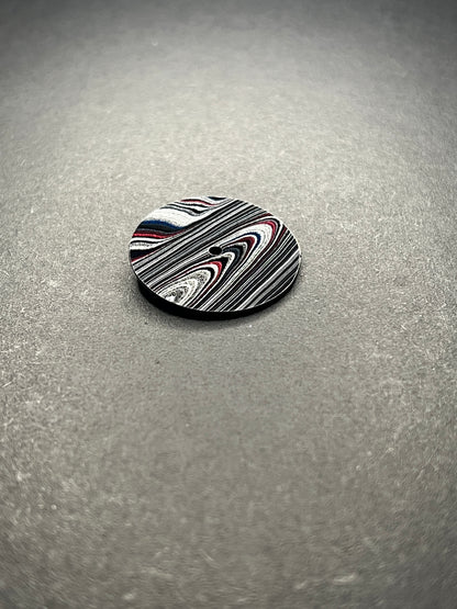 Wavy Granular Fordite Dial for NH movement (133)