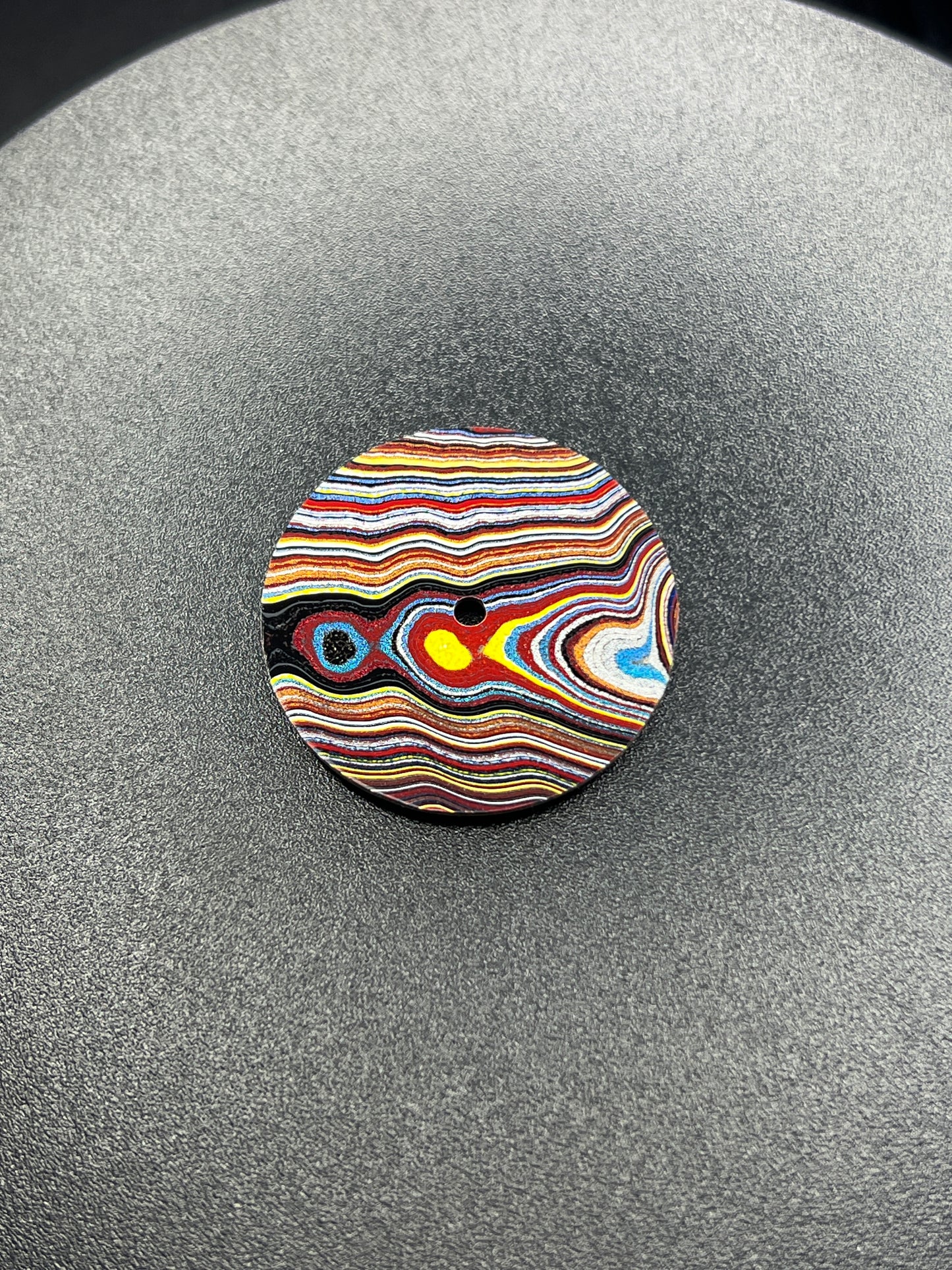 Super colorful fordite dial, 28.5 mm, NH38 movements (127)