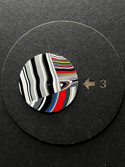 Composite fordite dial prototype for NHxx movements 28.5 mm (124)