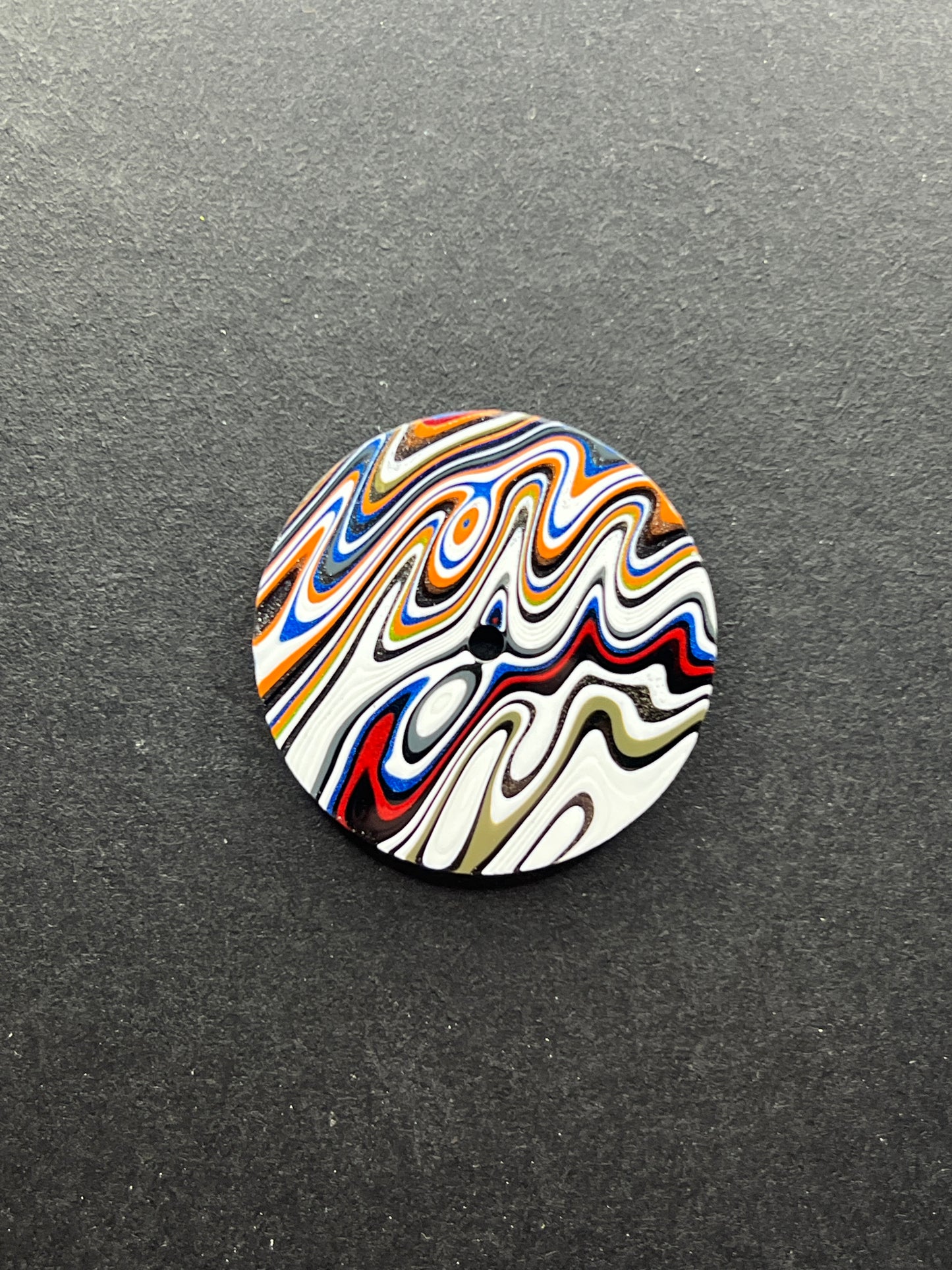 “Prismatic Delight” fordite dial 28.5 mm for NHxx movements (130)