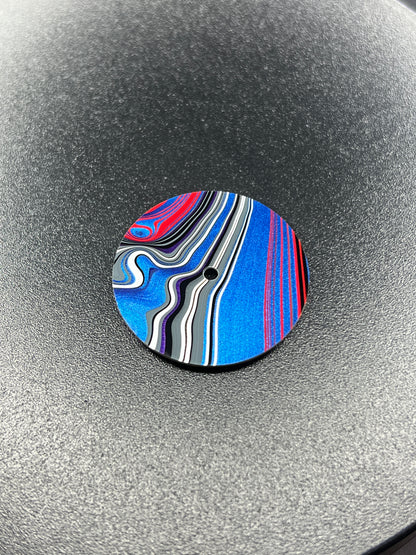 Very rare “gladiator” Fordite dial for Nh movements (128)