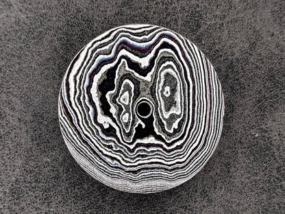 Abstract Fordite dial for NH movement