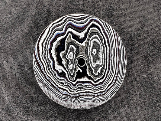 Abstract Fordite dial for NH movement