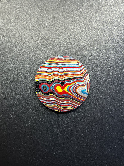 Super colorful fordite dial, 28.5 mm, NH38 movements (127)