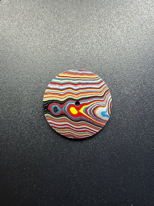 Super colorful fordite dial, 28.5 mm, NH38 movements (127)