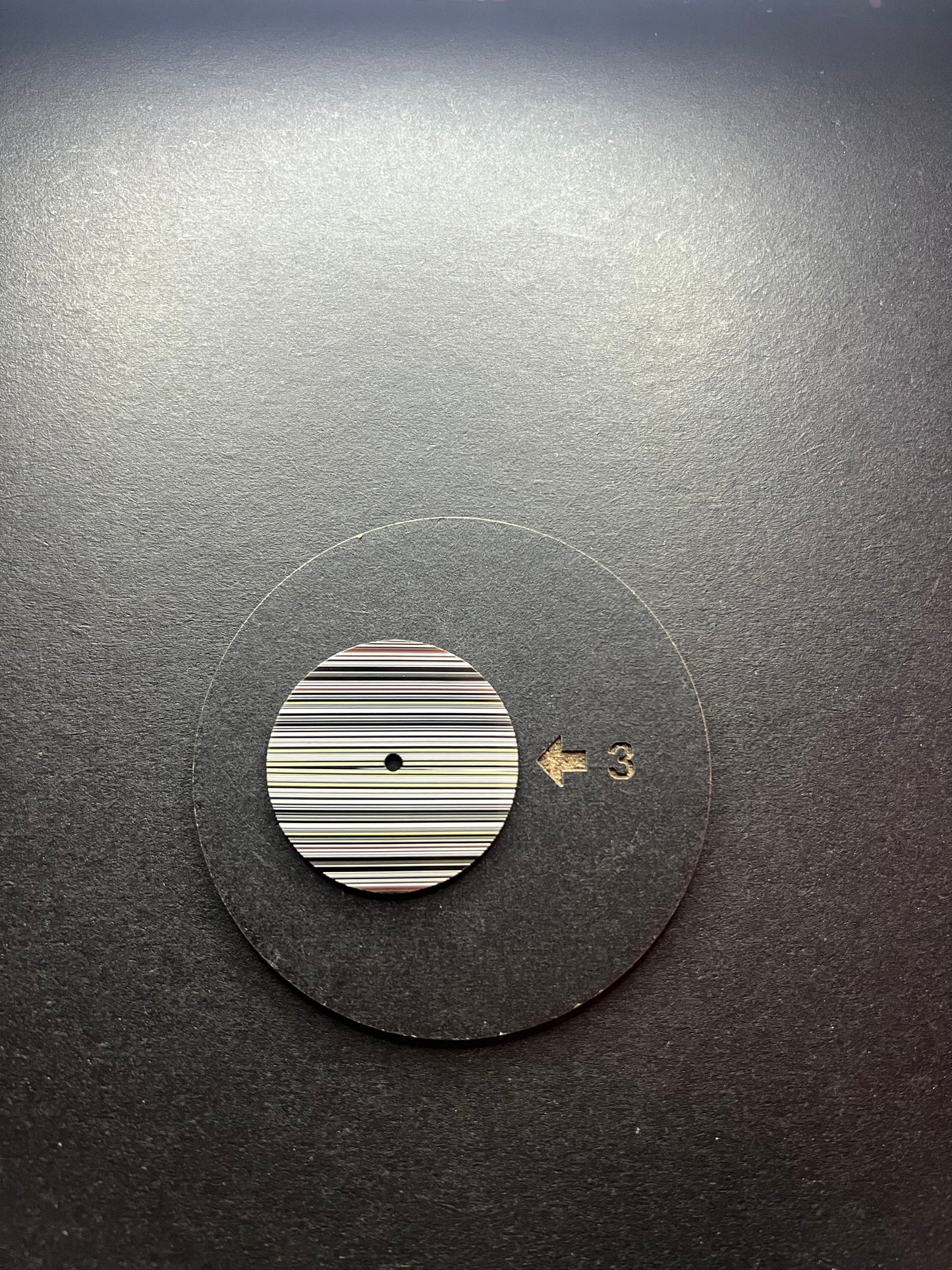 Cross Cut Fordite dial for MHxx movements 28.5 mm (123)
