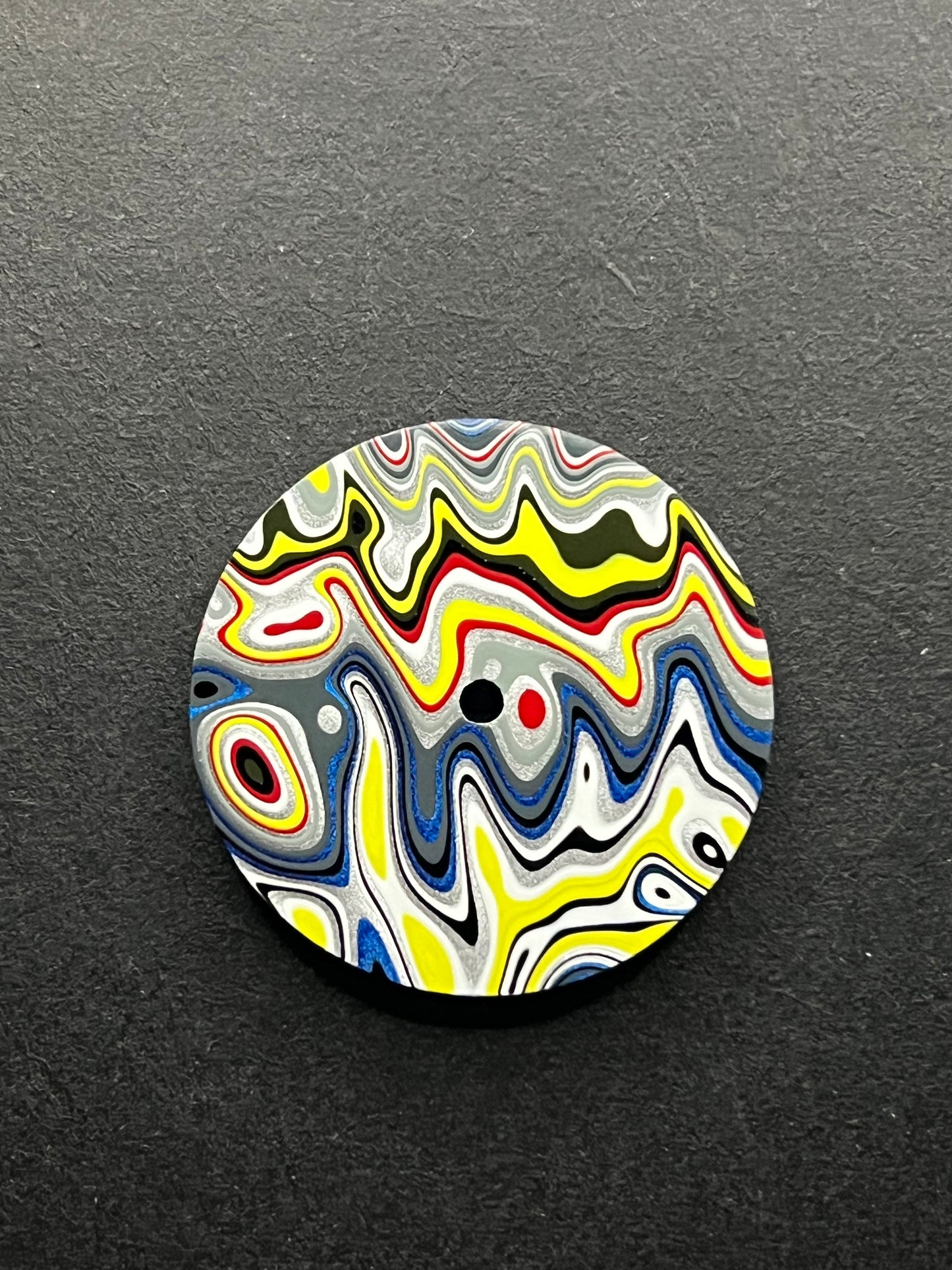 Bright fordite dial for NHxx movements 28.5 mm (122)