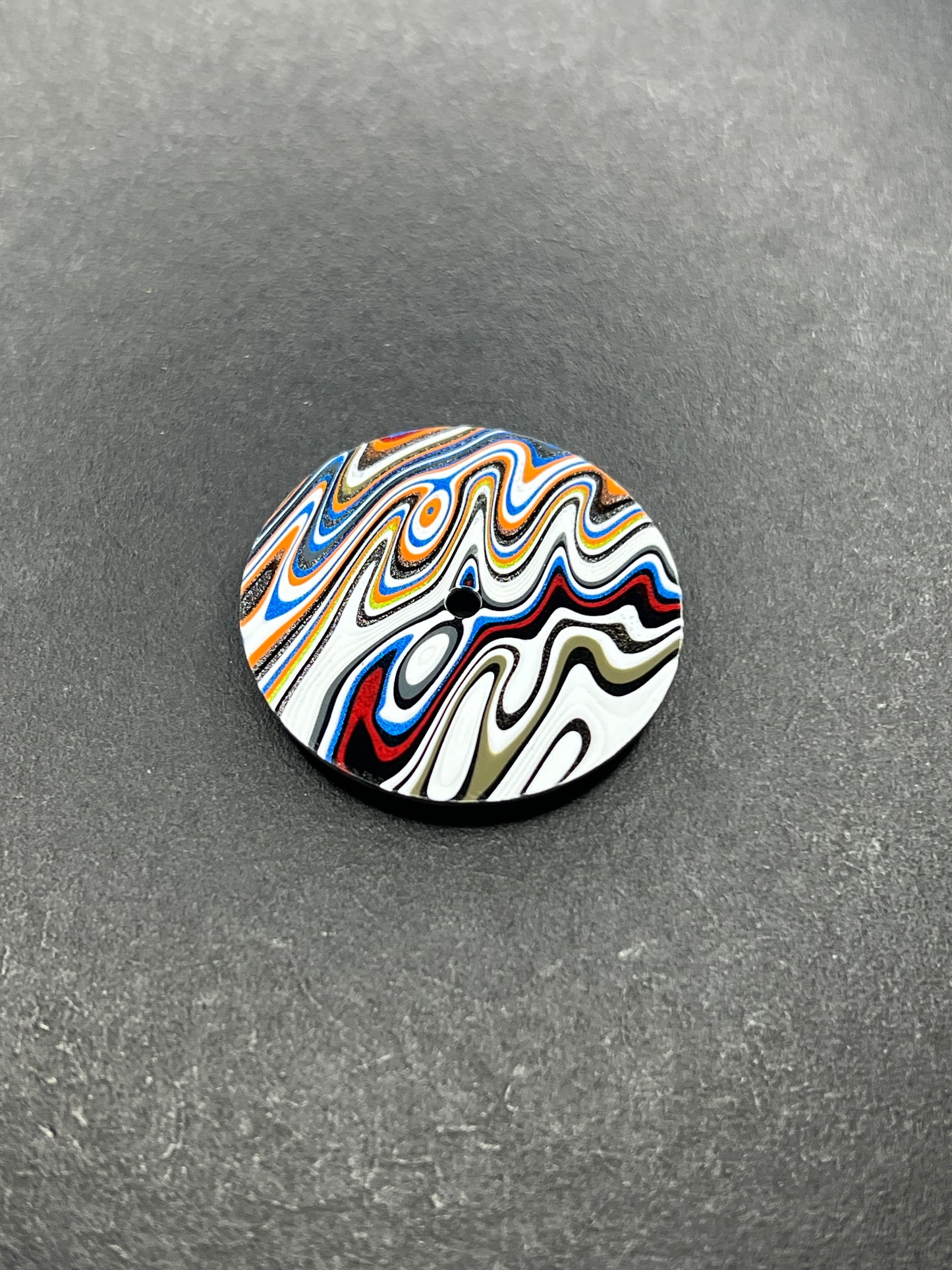 “Prismatic Delight” fordite dial 28.5 mm for NHxx movements (130)
