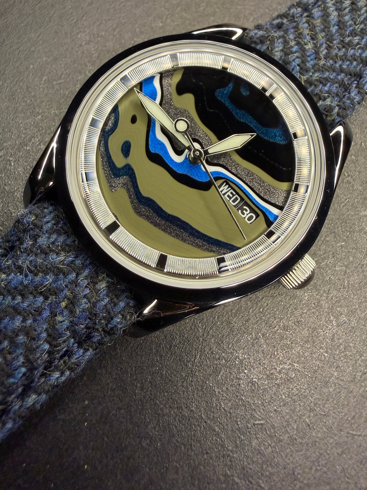 “Thunder” 39 mm automatic with day/date