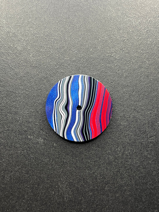 Lot of 2 fordite dials