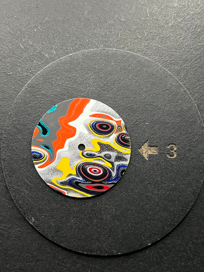 “L’Orange” Automatic Fordite Watch