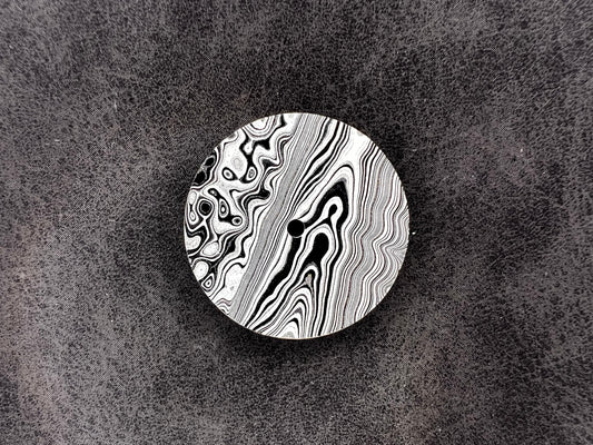 Fordite dial for NH movement