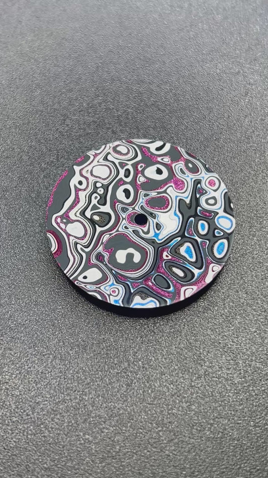 Showy fordite dial for NHxx movements 28.5 mm (116)