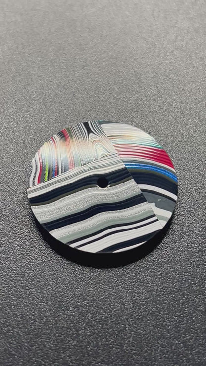 Composite fordite dial prototype for NHxx movements 28.5 mm (124)