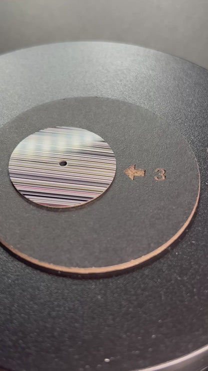 Cross Cut Fordite dial for MHxx movements 28.5 mm (123)