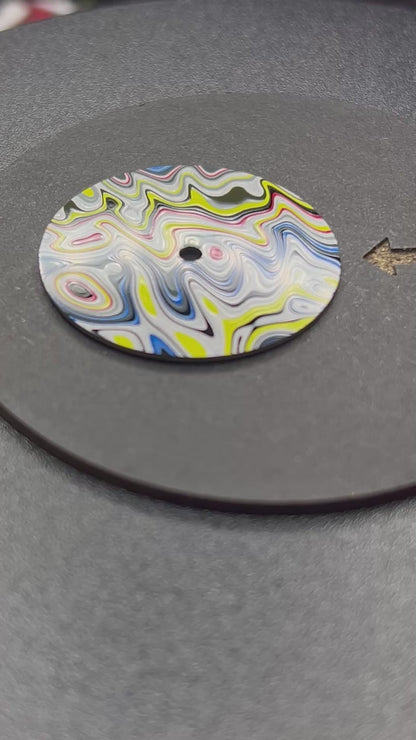 Bright fordite dial for NHxx movements 28.5 mm (122)